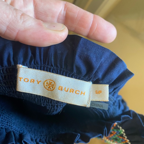 NWOT Tory Burch Convertible Smocked Sundress - Picture 3 of 6